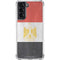 Egyptian Flag Distressed Galaxy S21 5G Clear Case